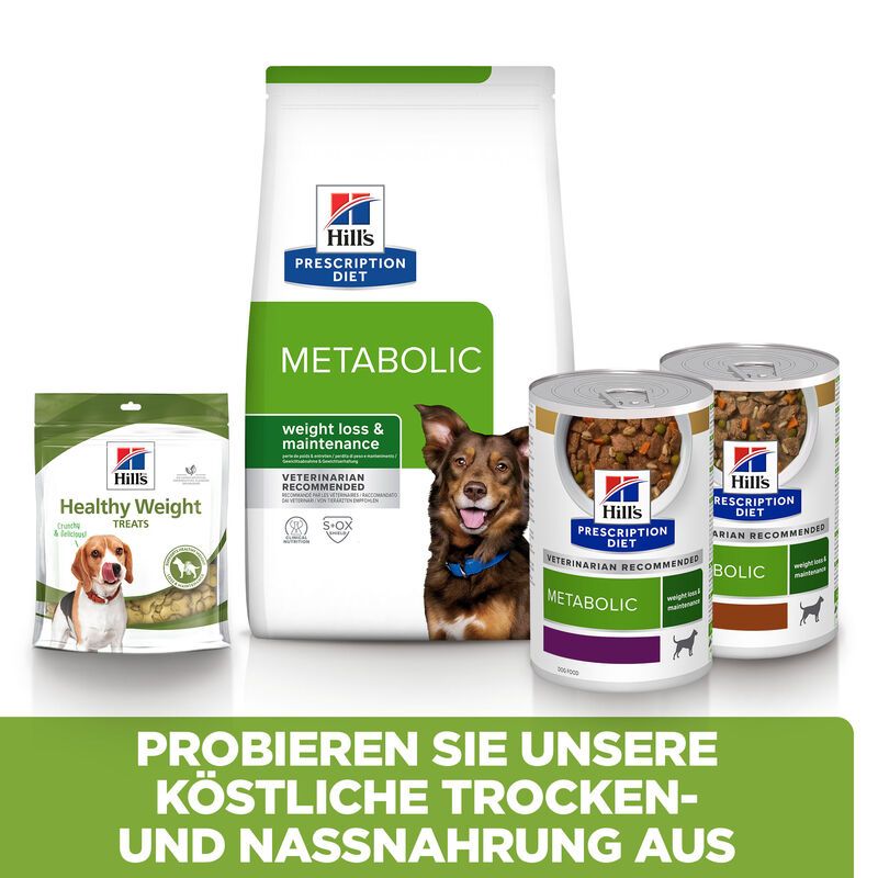  Hills Canine Metabolic Dosenfutter Für Hunde 12 X 370 G Dosenfutter Für Hunde
