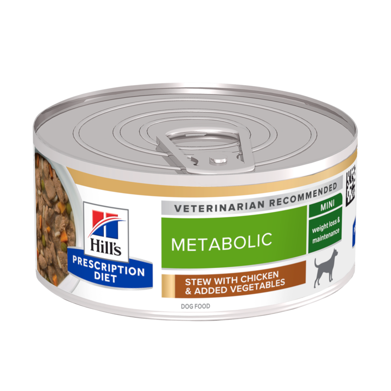  Hills Canine Metabolic Mini Ragout In Dosen Für Hunde 24 X 156g Ragout In Dosen