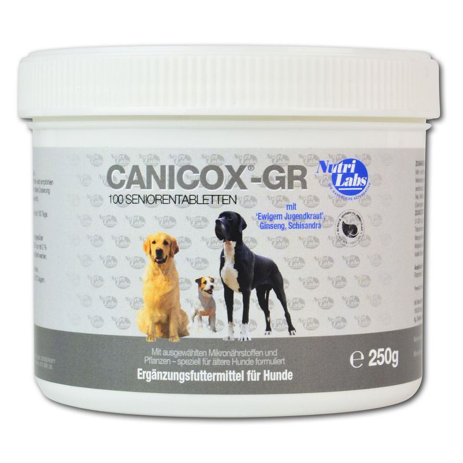  NutriLabs Canicox-GR Tabletten Für ältere Hunde 100 Seniorentabletten