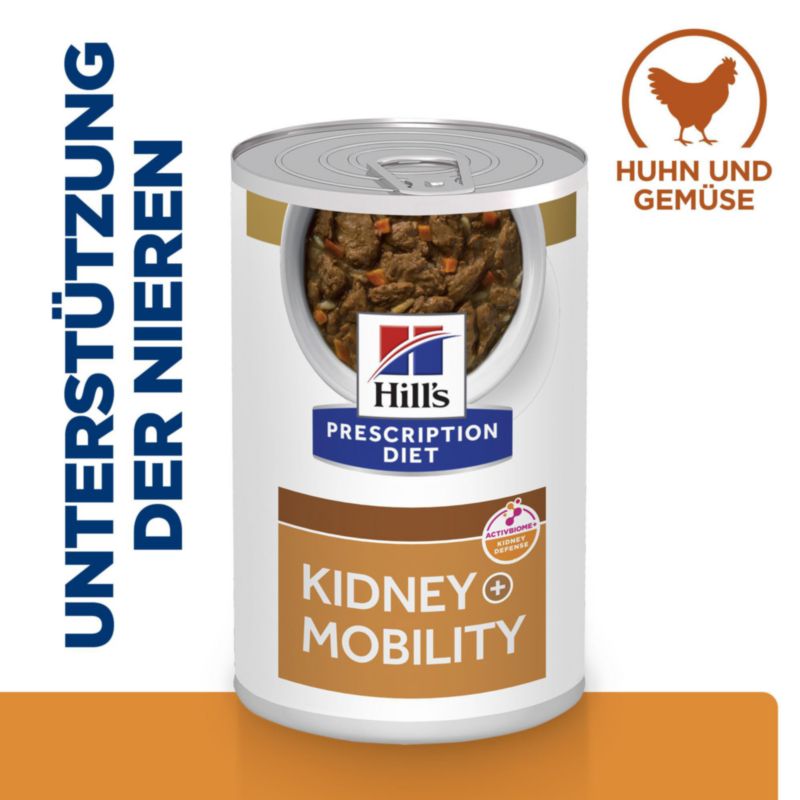  Hills K/d + Mobility Ragout In Dosen Für Hunde 12 X 354 G Dosenfutter Für Hunde