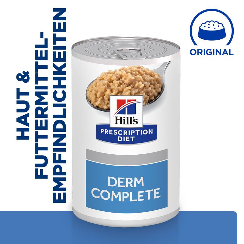  Hills Prescription Diet Canine Derm Complete Dosenfutter Für Hunde 12 X 370 G Dosenfutter Für Hunde