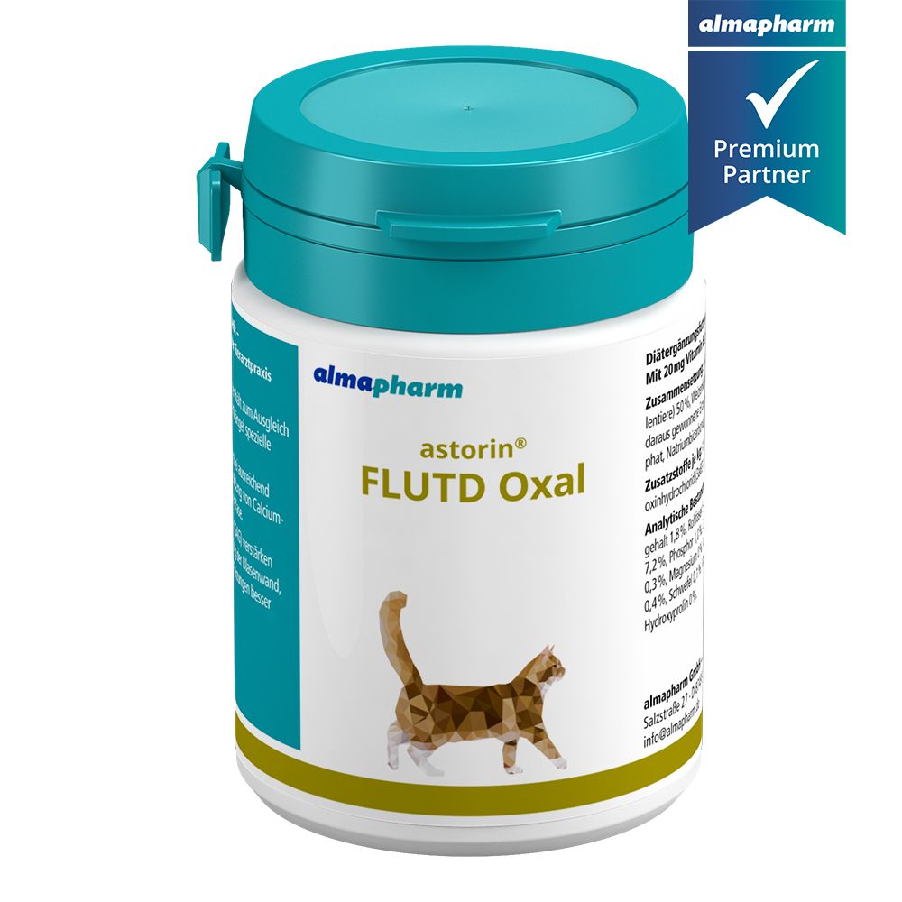  Almapharm Astorin FLUTD Oxal Katze 125 Tabletten Dose Für Katzen