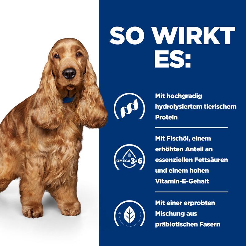  Hills Z/D ActivBiome+ Hundefutter Bei Futtermittelallergie 3 Kg ActivBiome+ Trockenfutter Für Hunde