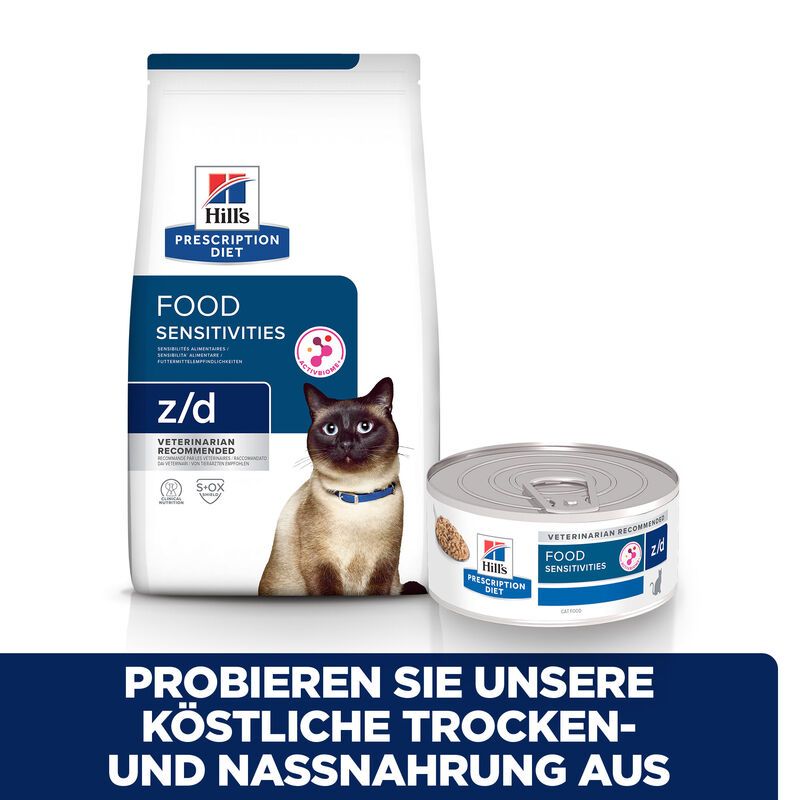  Hills Z/D Trockenfutter Mit ActivBiome+ Für Katzen 1,5 Kg Trockenfutter Für Katzen