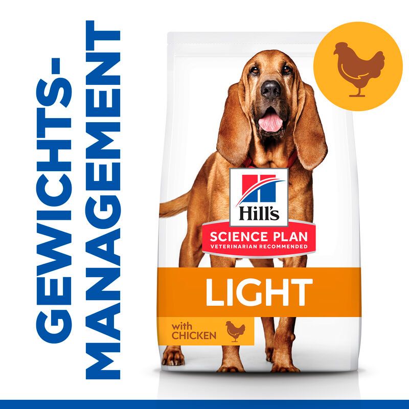  Hills Science Plan Canine Light Mature Adult 7+ Medium Mit Huhn Trockenfutter 14 Kg Trockenfutter