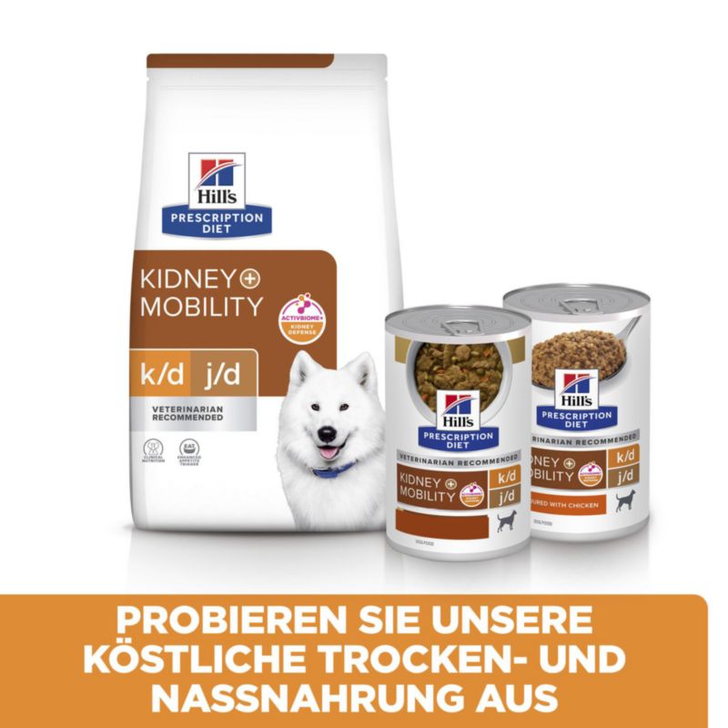  Hills K/d + Mobility Ragout In Dosen Für Hunde 12 X 354 G Dosenfutter Für Hunde
