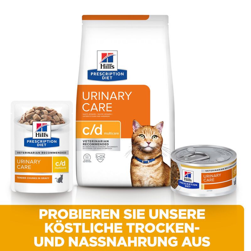  Hills Feline C/d Multicare Huhn Frischebeutel Für Katzen 12 X 85 G Huhn Frischebeutel