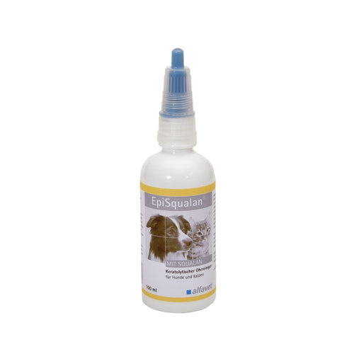  Alfavet EpiSqualan Ohrreiniger Für Hunde Und Katzen 50 Ml Flasche