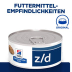  Hills Z/D Mit ActivBiome+ Dosenfutter Für Katzen Mit Allergien 24 X 156 G Nassfutter In Dosen