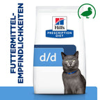  Hills D/d Katze Trockenfutter Für Sensible Katzen 1,5 Kg D/d Ente Mit Grünen Erbsen