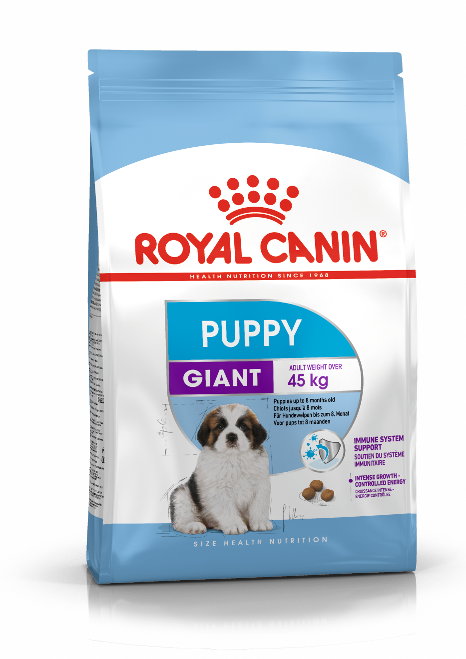  Royal Canin Gigant Puppy Trockenfutter Für Welpen Sehr Großer Rassen 3,5 Kg Trockenfutter Für Hunde (neues Design)