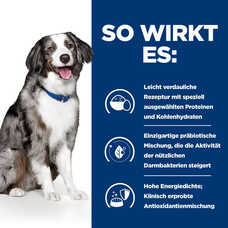  Hills I/d Sensitive ActivBiome+ Mit Ei Und Reis Trockenfutter Für Hunde 1,5 Kg ActivBiome+ Trockenfutter Für Hunde