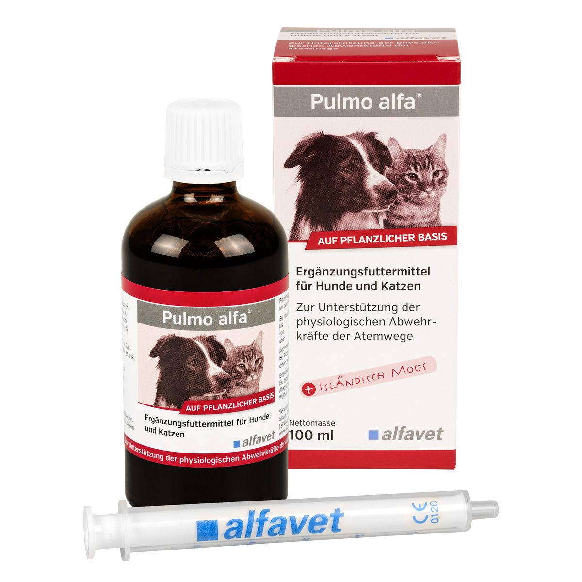  Alfavet Pulmo Alfa Für Hund Und Katze 100 Ml Flasche