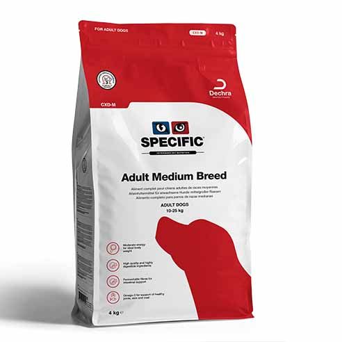  Specific CXD-M Adult Medium Breed Hundefutter 4 Kg Trockenfutter Für Hunde