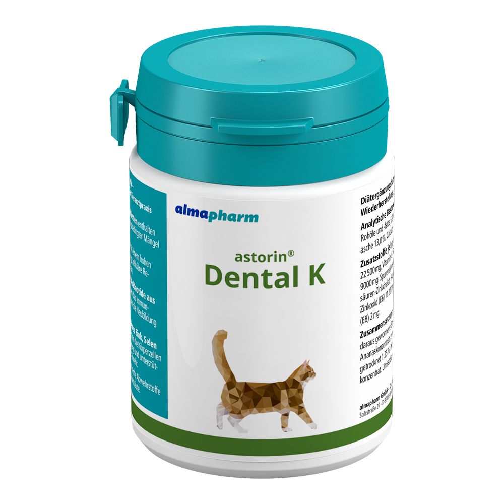  Almapharm Astorin Dental K 30 Tabletten Dose Für Katzen