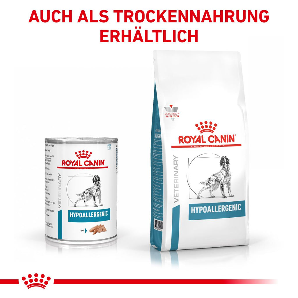  Royal Canin Hypoallergenic Mousse Hund Dosen 12 X 200 G Dosenfutter Für Hunde