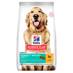  Hills Science Plan Canine Adult Perfect Weight Large Breed Trockenfutter 12 Kg Trockenfutter Mit Huhn