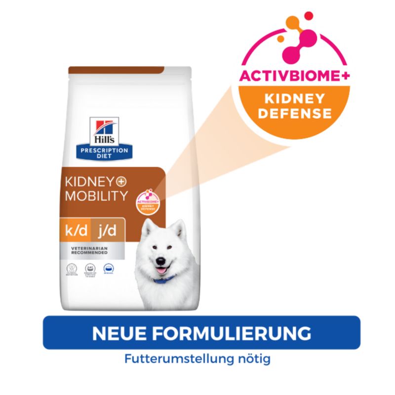  Hills K/d + Mobility Trockenfutter Für Hunde 4 Kg Trockenfutter Für Hunde