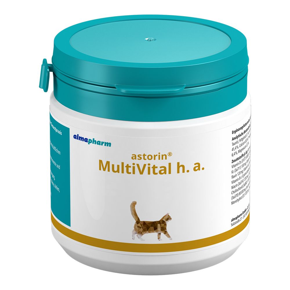  Almapharm Astorin MultiVital HA Katze Für Allergiker 100 G Pulver Dose Für Katzen