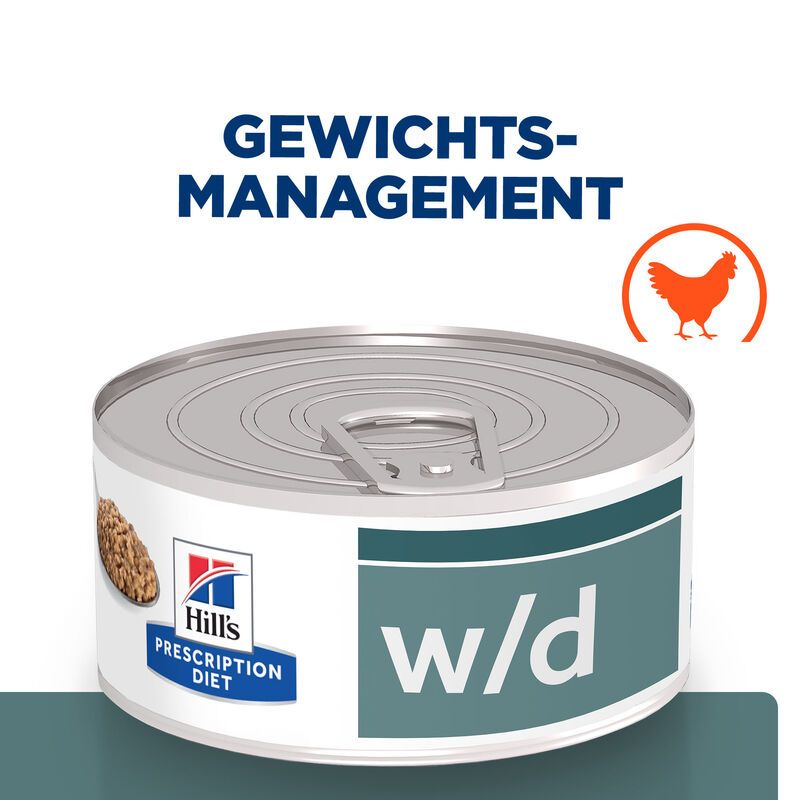  Hills Feline W/d Multi-Benefit Dosenfutter Für Katzen 24 X 156 G Feingehackt - Huhn In Dosen