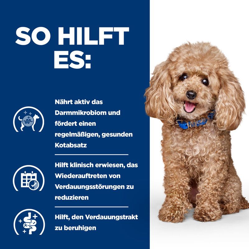  Hills Prescription Diet Canine Gastrointestinal Biome Mini Trockenfutter Für Hunde 1 Kg Trockenfutter Für Hunde
